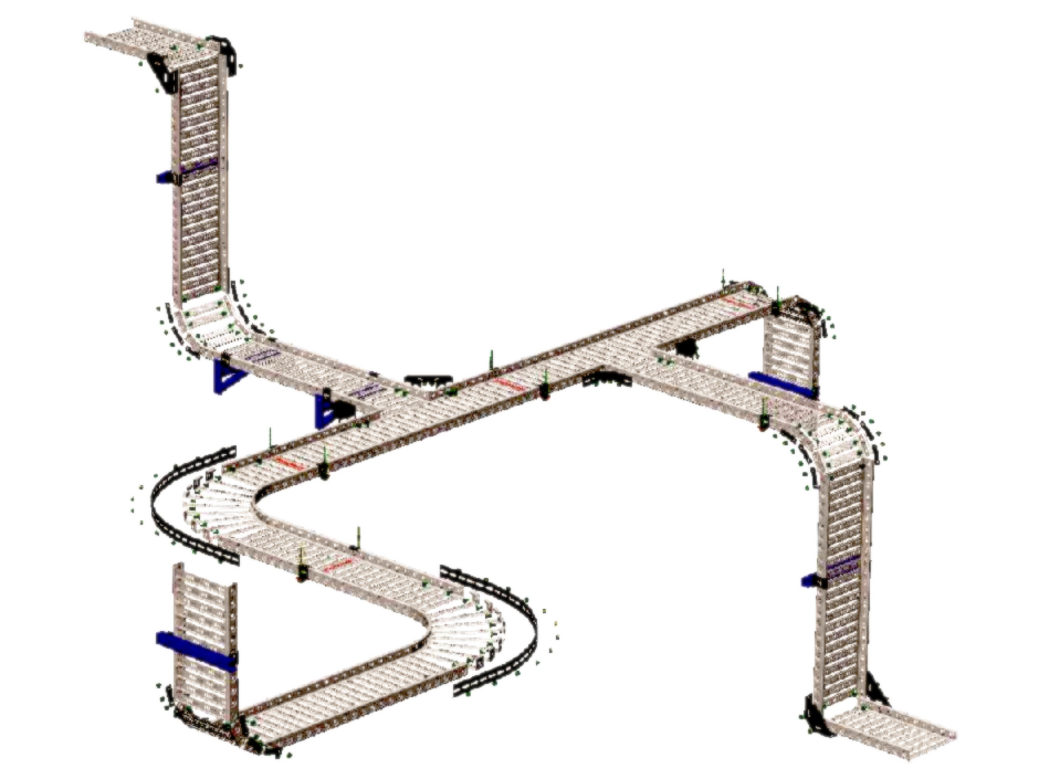 T3 CABLE TRAY assembly way