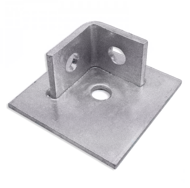 For use with Strut channel variants. 45mm 2-sided Collar with 2 fastening holes and 1 hole base. Can be fastened to flooring, walls or roofing. To be used with Strut Nut, Flat Washers and Set Screw variants. Fasteners sold separately. All Strut channel fittings come in durable HDG finish as standard, unless stated otherwise.