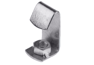 Estos clips de correa roscados cuentan con una tuerca soldada para colgar la varilla.Están fabricados en acero cincado y están disponibles en M08, M10 y M12.