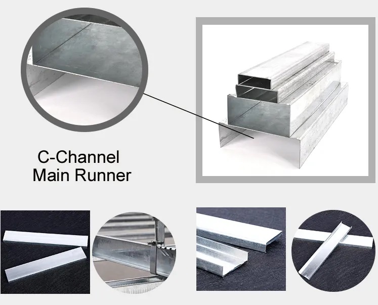 Advantage

1. galvanized steel profile raw material is high quality hot dipped zinc galvanized steel strip, absolute damp proof , heat insulation and high durability , high rust resistance.

2. The specification can follow up customer requirments.

3. Advanced equipment can make sure exactly size, high quality products.